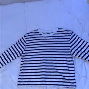 striped long sleeve shirt
